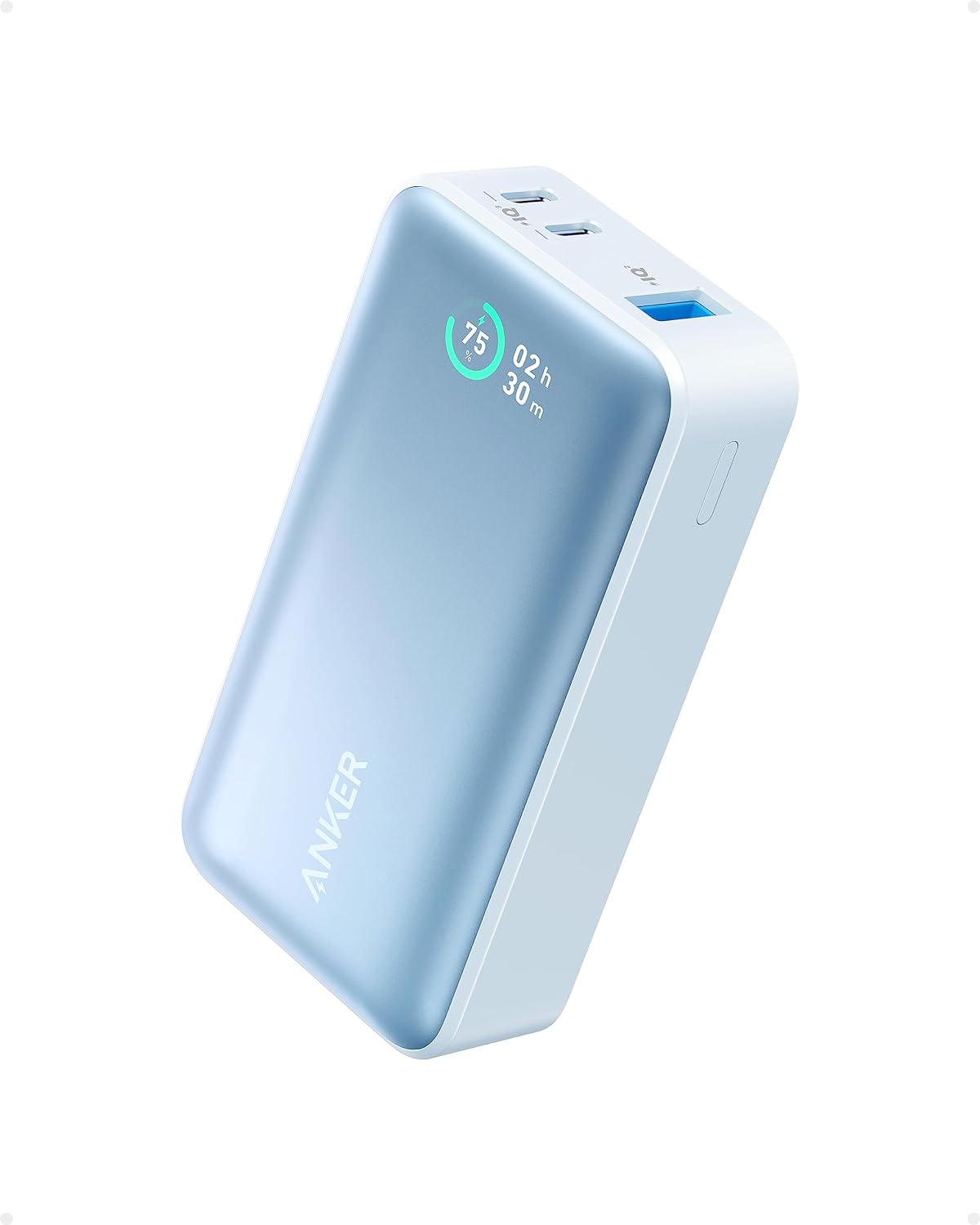 Anker Power Bank 533 Power IQ 3.0 Portable Charger with PD 30W , 10,000mAh Power Bank Anker Power Bank 533 Power IQ 3.0 Portable Charger with PD 30W , 10,000mAh Power Bank